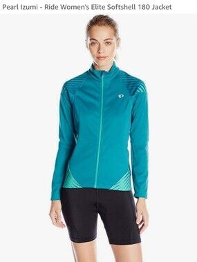 Pearl Izumi Elite Thermal Cycling Jacket Women Small Full Zip Bike